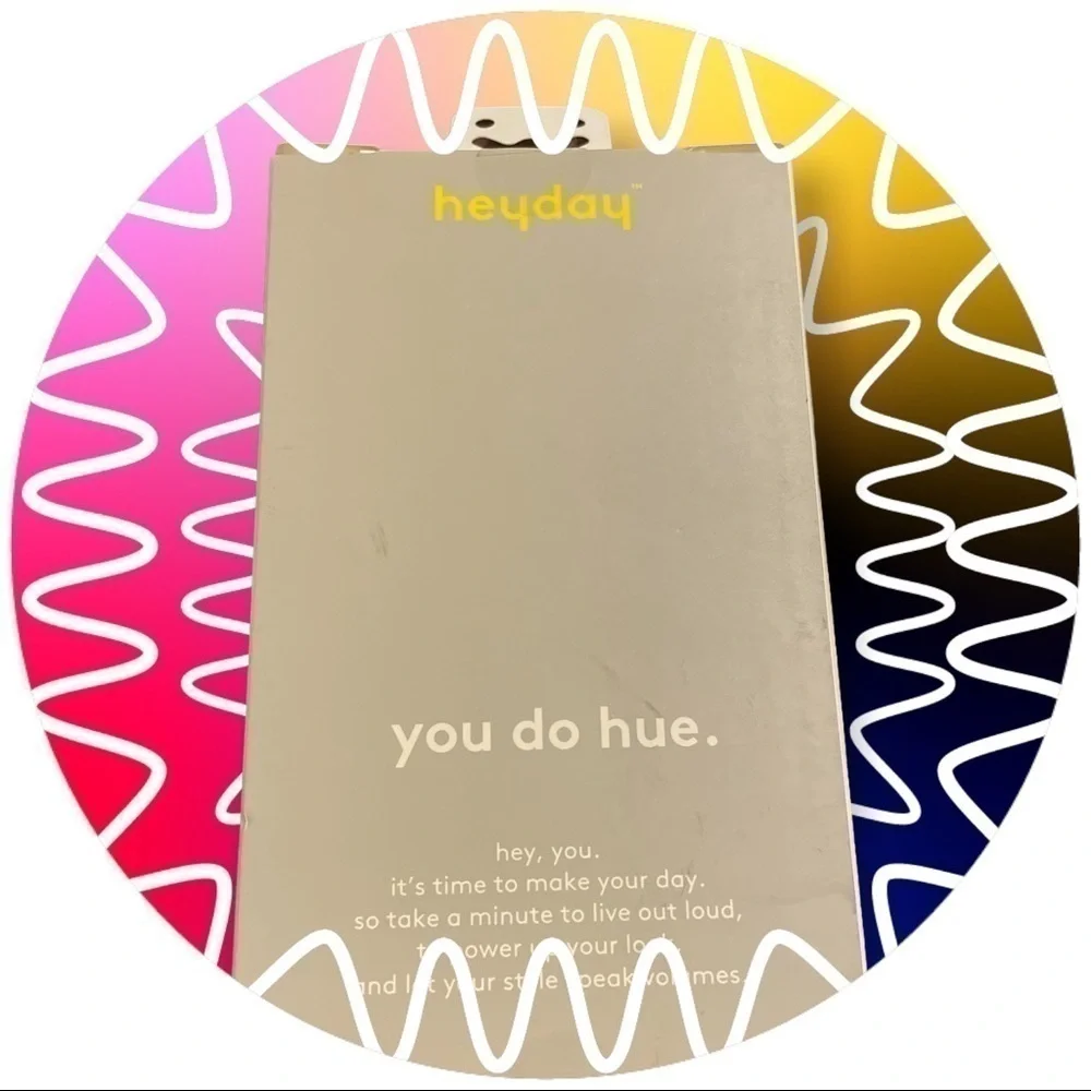 NIB Heyday iPhone 12 Mini Clean & Gold Polka Dots Case